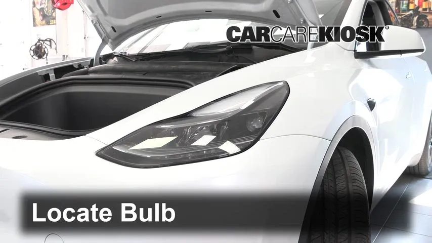 2024 Tesla Y Long Range Electric Luces Luz de giro delantera (reemplazar foco)